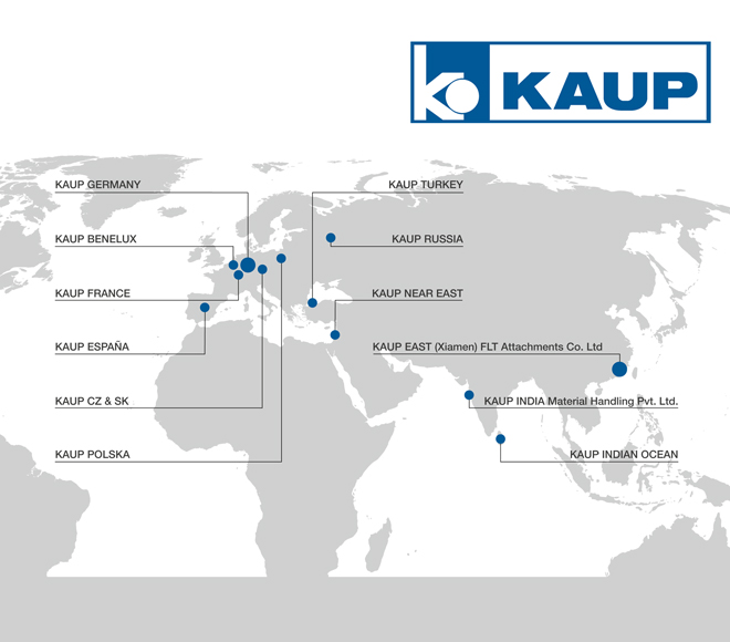 Locations | KAUP GmbH & Co. KG